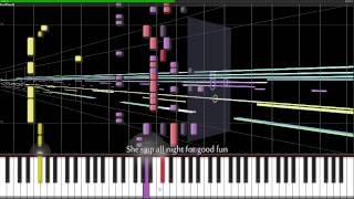 Get Lucky ft. Pharrell Williams - Daft Punk [MIDI - Synthesia] chords