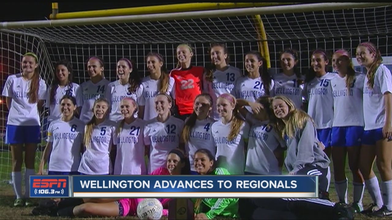 Wellington girls win district soccer title YouTube