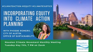 Equity in Climate Action Planning