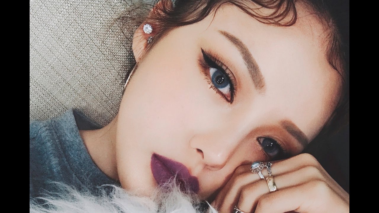 Instagram Makeup Purple Lip Makeup With Subs