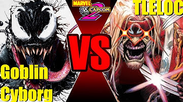 MvC2 Mvci Umvc3 Goblin Cyborg vs Tleloc (PS3 PSN) pt 3