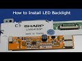 LM64183P How to Install LED Backlight