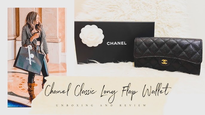 UNBOXING // CHANEL Classic Flap Long Wallet in Light Pink // Luxury  Shopping [Chanel Neiman Marcus] 