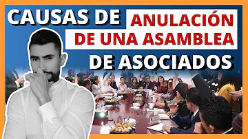 ¿Cuando una asamblea puede ser nula?