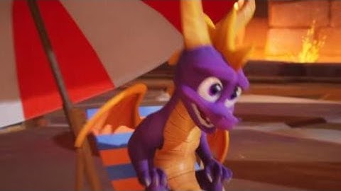 Spyro 2-how to defeat Gulp without eating chicken -Conservationist trophy guide