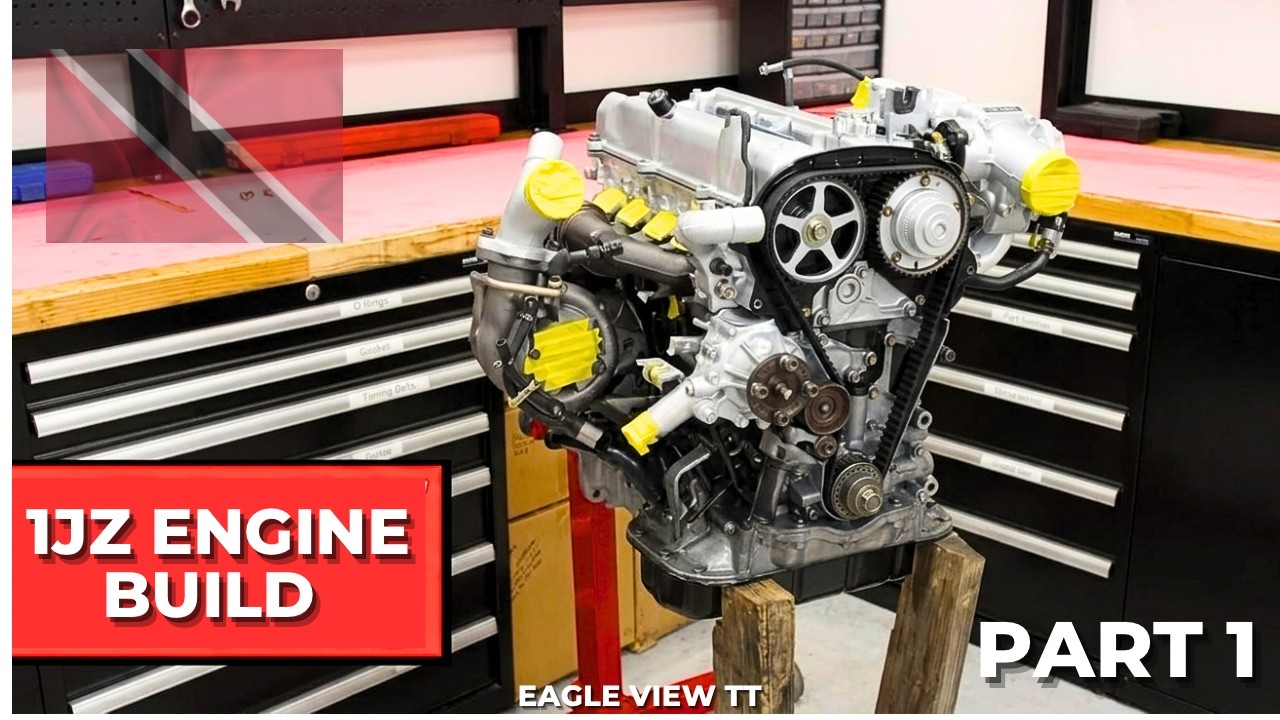 1JZ ENGINE BUILD - Part 1 [4K] - YouTube
