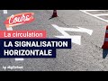 La signalisation horizontale   code de la route