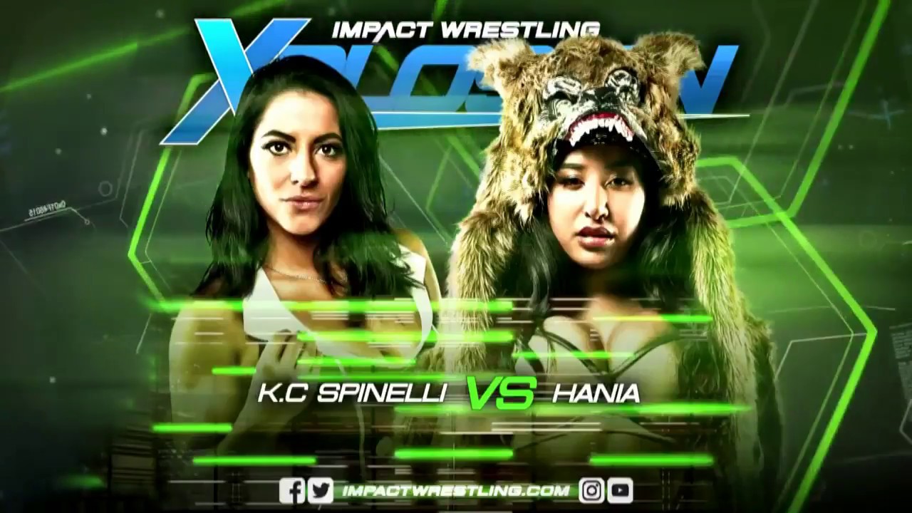 Impact Wrestling Xplosion Kc Spinelli vs Hania Huntress - YouTube.