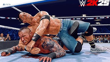WWE 2K25 | John Cena vs Randy Orton - Extreme Rules Championship Match (PS5)