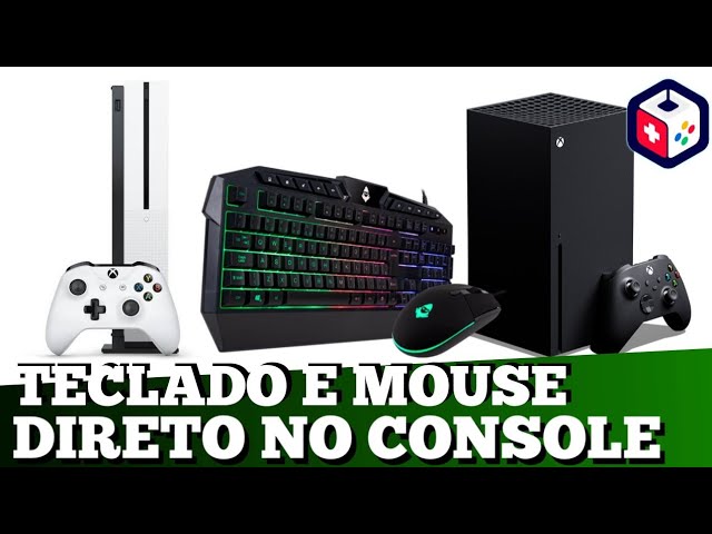Como jogar no Xbox One com mouse e teclado? 