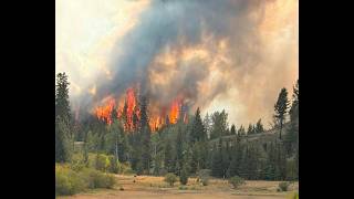Logan Lake and Clinton Wildfire Analysis Tonight!!