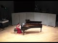 Elise chen  brahms intermezzo op119 no1