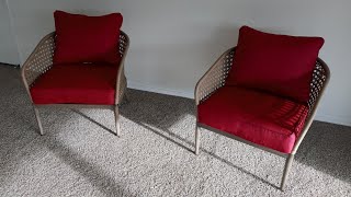 patio furniture by Hampton Bay!