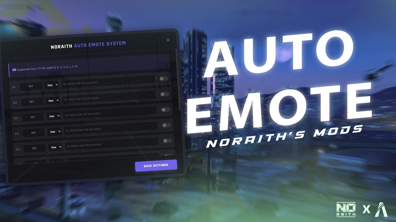 Auto Emote I FiveM Script [QB-Core & QBox] - YouTube
