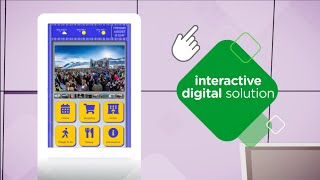 Touchscreen Kiosk Visitor Digital Software Tool