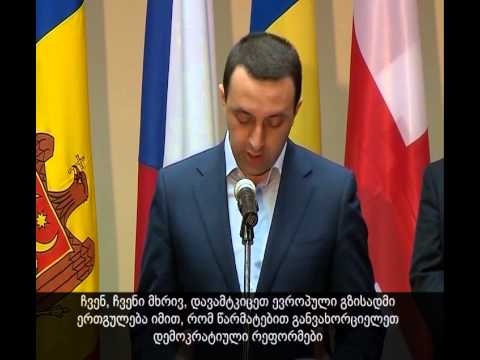 ერთობლივი პრესკონფერენცია (ქართული ტიტრებით)