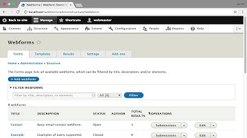 Webform Help: Placing Blocks and Creating Nodes