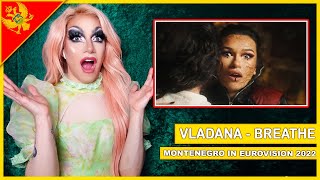 Vladana - Breathe - Montenegro 🇲🇪 | American Reacts to Eurovision 2022