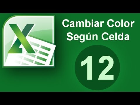 Tutorial Excel (Cap. 12) Cambio de color según el valor de la celda. Formato Condicional