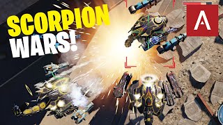 War Robots Remastered - Scorpion Wars In HD Graphics WR Test Server Gameplay screenshot 2