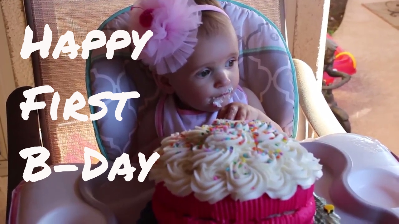 Happy First Birthday Zoey Youtube