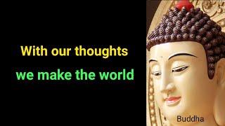 🎧Your Thoughts Make Your World🎧Buddha Motivational Positive Wisdom Quotes🎧@ INSPIRING INPUTS screenshot 4