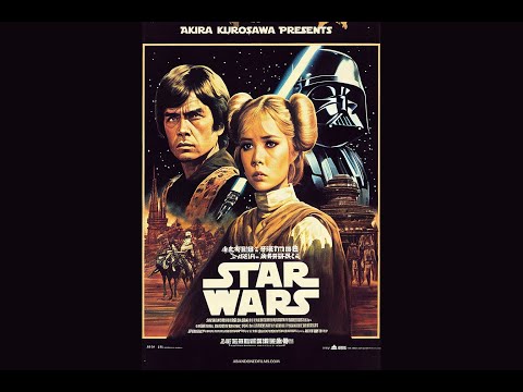 Star Wars as an 80's Japanese Film, by Akira Kurosawa (1985)