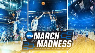D1 NCAA TOURNAMENT GAMEDAY VLOG VS CREIGHTON! MARCH MADNESS! BRACKET BUSTED👀