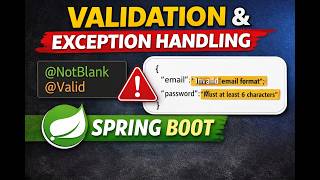 Spring Boot Validation + Global Exception Handling (Production Ready Setup)