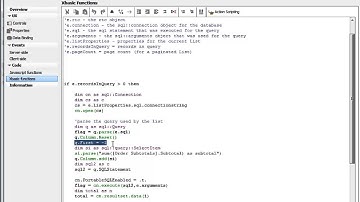 Alpha Five V12  UX List server side after query event  Part 1 to 3