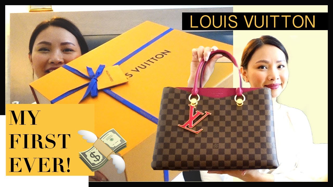 MY FIRST LOUIS VUITTON BAG FROM PARIS | FILIPINO - YouTube