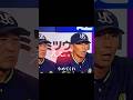 中村が視線を送る先には藤浪 #プロ野球 #野球