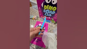 Dino Soup Lab {homemade dinosaur soap}