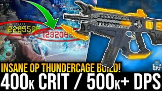 BEST YET? Insane OP Thundercage Build - 400k CRIT SHOT / 500k DPS Thundercage - The First Descendant