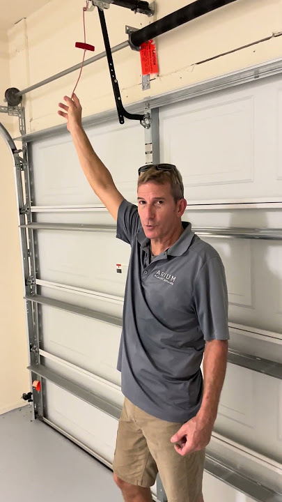 Manually Opening You Garage