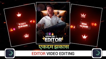 Special Editor Attitude Status Video Editing Alight Motion || #EDITO 💪😎🔥