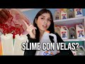 Slime + Cera de Velas ?? *spoiler: c quema* obvio con elmers