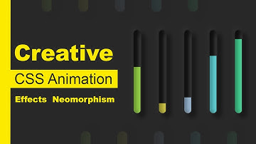 Creative CSS Animation Effects CSS3 Neomorphism