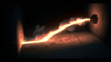 Test Firing: Blender Fire/Smoke Simulator