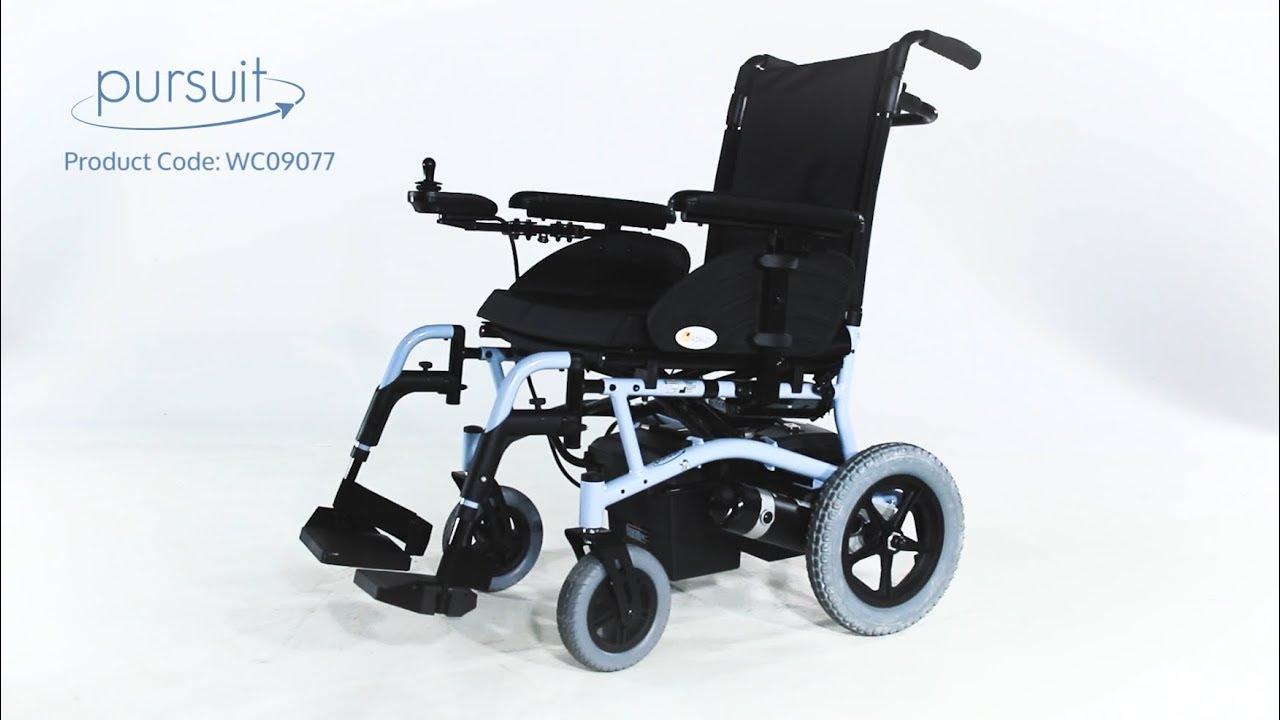 Abilize Pursuit Electric Wheelchair - YouTube