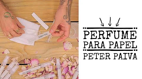 Como fazer perfume para papel caseiro?