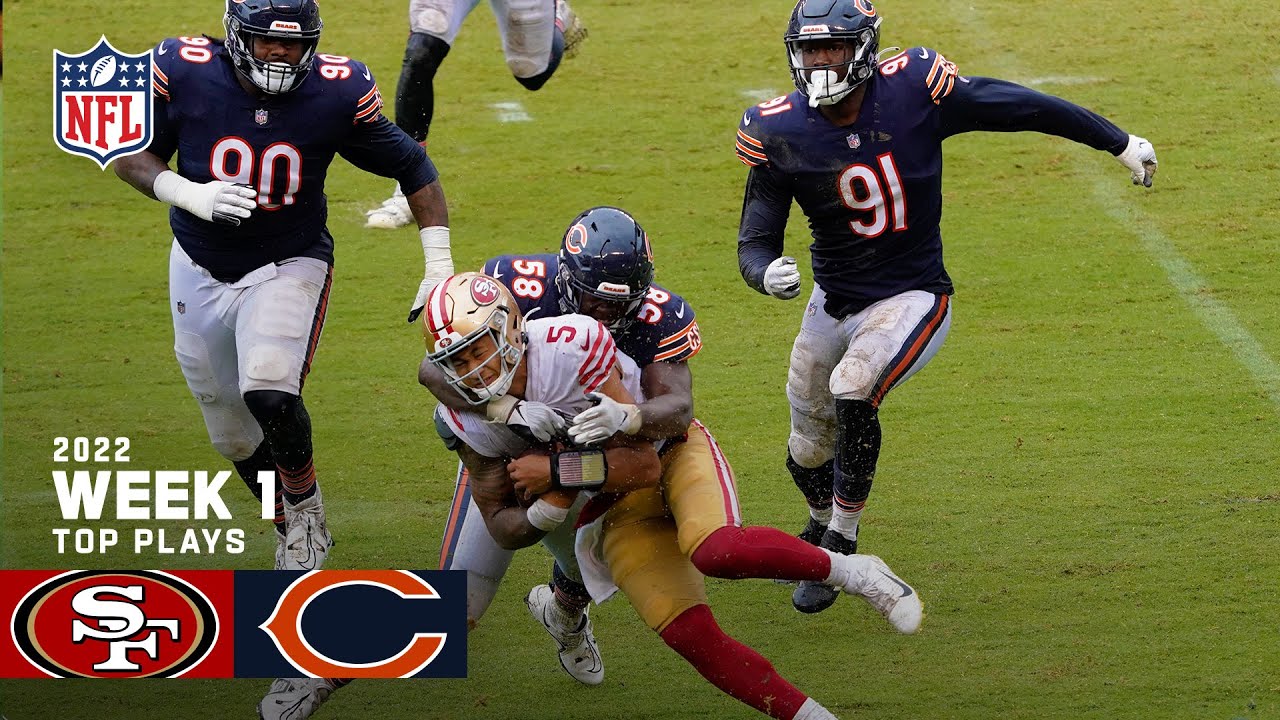 Chicago Bears Top Plays vs. San Francisco 49ers 2022 Regular Season