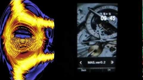 Samsung P3 MP3 Player Themes Demo