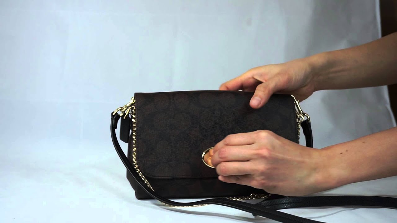 กระเป๋า Coach Signature Mini Ruby Crossbody Bag by usa2bkk 2015 - YouTube