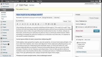 WordPress Tips & Tricks: Adding Post Excerpts