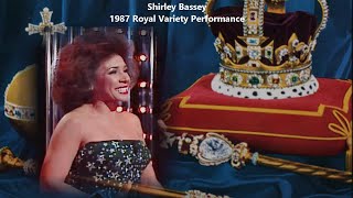 Shirley Bassey - There's No Place Like London / Hey Jude (1987 Royal Variety)