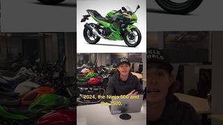 Kawasaki Ninja 500 and Z500 announced!