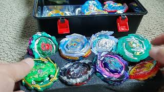 Beyblade set GiGimelon: Bey Battling Tops Box Set, Burst Gyro Toys 12 Spinning Tops + 2 Launchers screenshot 4