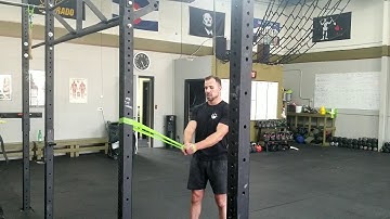 Banded Face Pull to External Rotation