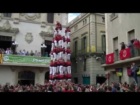 Castellers de Barcelona: 9d8 - Diada del Roser - 2/11/2014.